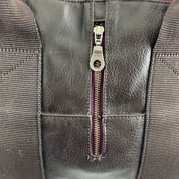 Samsara Brown Vegan Shoulder Bag - Picture 4 of 9